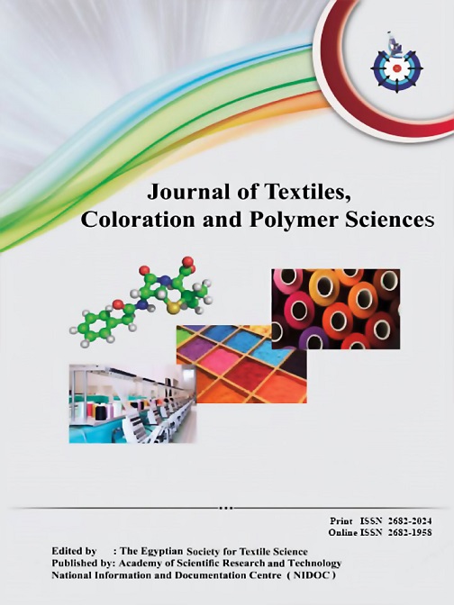 Journal of Textiles, Coloration and Polymer Science